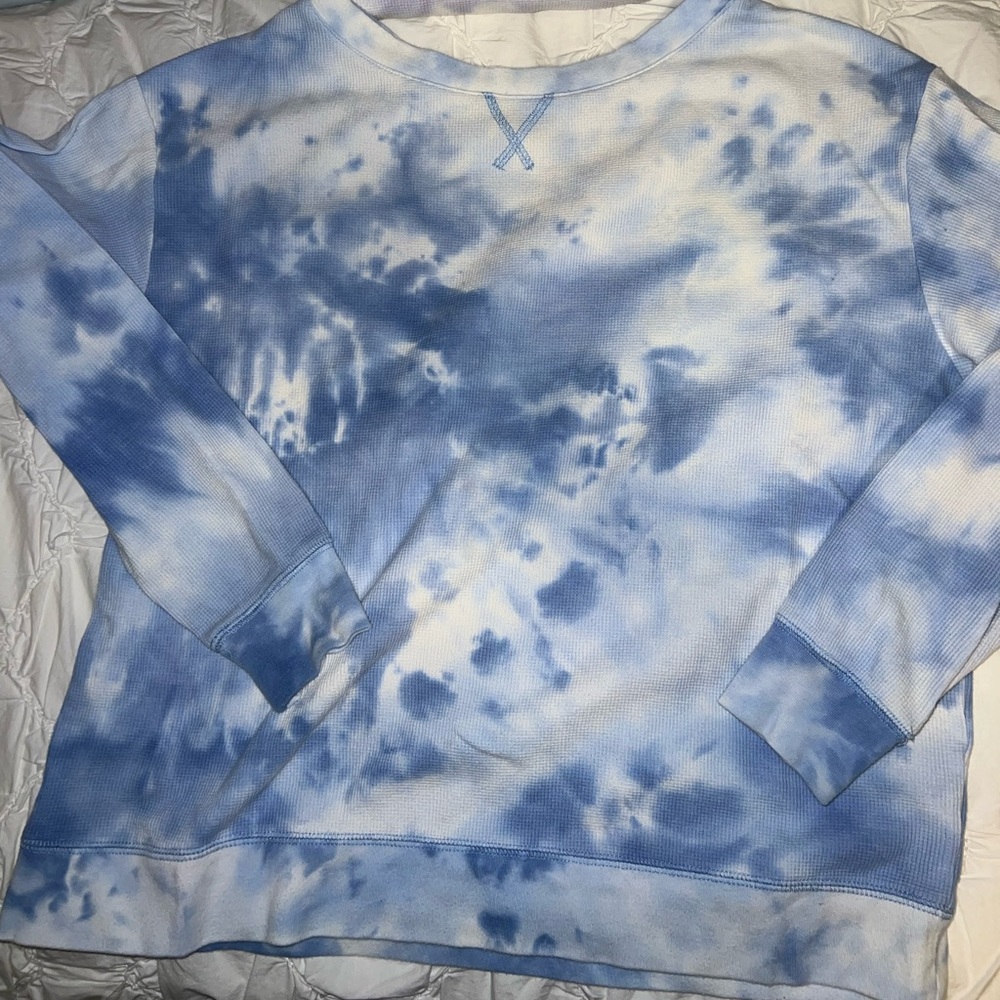 Splendid waffle sweatshirt